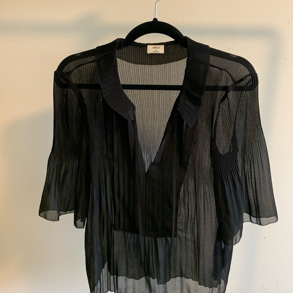 ARITZIA- black blouse - Picture 2 of 4